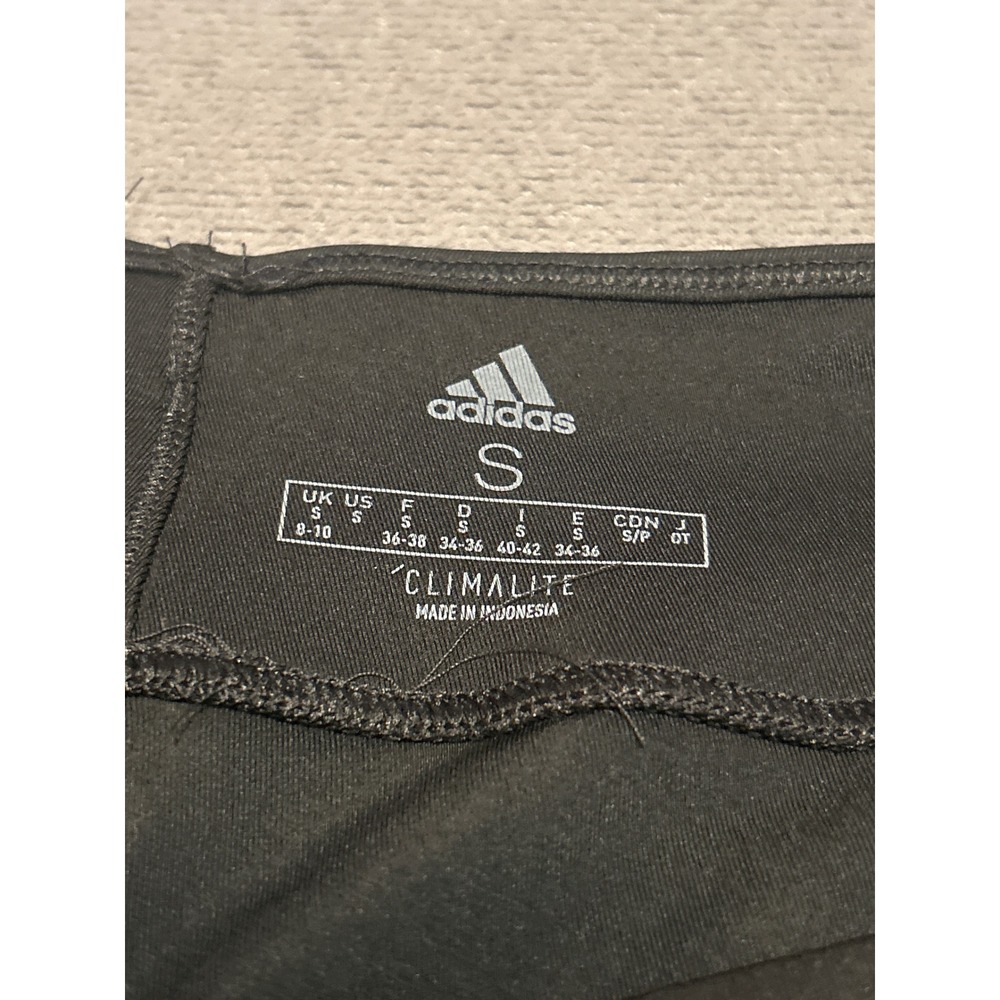 Adidas Aeroready Climalite 7/8 Yoga Training Tights Black White GL0615 Womens S - Picture 3 of 7